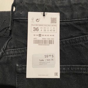 Zara wide leg jeans
